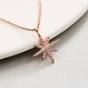 925 Sterling Silver Pendant Necklaces NJEW-BB35300-3
