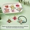  Transparent Acrylic Pendants TACR-TA0001-07-38