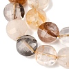 Natural Yellow Hematoid Quartz Golden Healer Quartz Beads Strands GG-CBA4808-H01-02-4