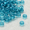 6/0 Grade A Round Glass Seed Beads SEED-Q006-4mm-F21-1