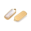 Natural Freshwater Shell Pendants SA-CBA11D7-11A-G-2