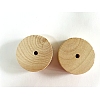 Wood Round Disc Wheel AJEW-WH0241-31-1