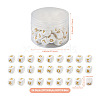 Biyun 52Pcs 26 Style Food Grade Eco-Friendly Silicone Beads SIL-BY0001-05-16