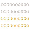 40Pcs 2 Colors 925 Sterling Silver Wire Guardian FIND-GO0002-71-1