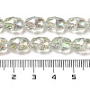 Transparent Glass Beads Strands EGLA-D030-03C-4