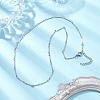 Brass Bar Link Chain Necklaces NJEW-JN04748-02-2