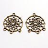 Tibetan Style Alloy Chandelier Components Links LS-TIBE-A30127-AB-NR-1
