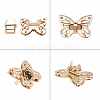 Zinc Alloy Bag Twist Lock Accessories PH-PALLOY-G233-02-5