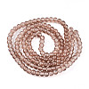 Crackle Glass Beads Strands CCG-Q001-6mm-07-2