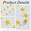 Flower Polyester Eyelash Lace Trim Ribbon OCOR-WH20003-03B-04-5