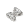 Brass Micro Pave Cubic Zirconia Pendants KK-A300-02P-Z-2