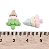 Opaque Resin Decodem Cabochons RESI-A036-05-3