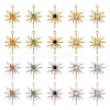 20Pcs 10 Styles Rack Plating Alloy Cat Eye Pendants FIND-TA0002-39-2