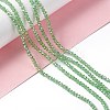 Electroplate Glass Beads Strands LS-EGLA-R048-2mm-10-2
