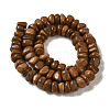 Natural Wood Lace Stone Beads Strands G-B078-G01-01-3