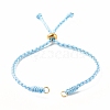 Polyester Thread Braided Cord Bracelet AJEW-JB01119-2