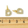 Rack Plating Alloy Rhinestone Pendants PALLOY-S187-01D-3