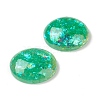 Resin Imitation Opal Cabochons RESI-E042-07A-3