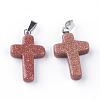 Synthetic Goldstone Pendants G-J354-02-2