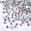 Glass Rhinestone Flat Back Cabochons RGLA-S002-10SS-15-2