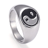 304 Stainless Steel Finger Rings LS-STAS-H101-01P-9-3