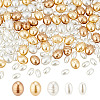 ARRICRAFT 180Pcs 5 Style Glass Imitation Pearl Beads GLAA-AR0001-64-1