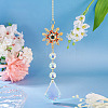 1Pc Alloy Wind Chime Ornament HJEW-TADJ0001-07B-4