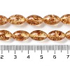 Resin Imitation Amber Beads Strands RESI-Z023-01-4