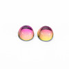 Transparent K9 Glass Cabochons GGLA-S053-8mm-111-2