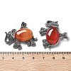 Natural Carnelian(Dyed & Heated) Pendant G-H083-02AS-03-3