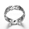 316 Surgical Stainless Steel Rings RJEW-P116-05-20mm-3