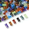 250Pcs Gradient Color Transparent Acrylic Beads OACR-FS0001-93-3
