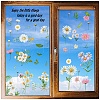 8 Sheets 8 Styles PVC Waterproof Wall Stickers DIY-WH0345-091-1