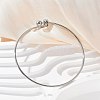 304 Stainless Steel Bangles for Women BJEW-C088-03P-1