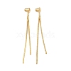 Brass Earring Nuts KK-H536-03G-1