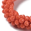 Crochet Glass Beads Braided Stretch Bracelet BJEW-S144-002E-14-2