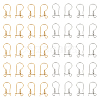 80Pcs 4 Style 316 Stainless Steel Earring Hooks STAS-UN0038-26-1