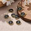 Golden Plated Alloy Charms ENAM-S118-02I-5