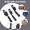 36 Sets 3 Styles Detachable Plastic & Metal Zipper Slider Puller FIND-CA0009-86-6