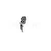 Alloy Rose Finger Rings WG6B24B-05-3