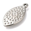 304 Stainless Steel Pendant Rhinestone Settings STAS-I310-20P-2