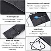  4Pcs Rectangle PU Leather Eyelasses Storage Bag AJEW-NB0003-43-4