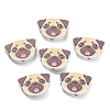 Printed Wood Beads WOOD-D289-01H-1