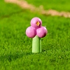 Mushroom Theme Resin Miniature Ornaments PW-WGAC4D8-05-1