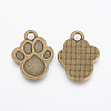 Tibetan Style Alloy Pendants X-TIBEP-21652-AB-NR-2