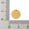 Ion Plating(IP) 304 Stainless Steel Pendants FIND-M017-02G-M-3