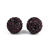 Grade A Rhinestone Pave Disco Ball Beads RB-Q104-1-3