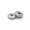 Non-Tarnish 304 Stainless Steel Beads STAS-N090-JA721-5-2