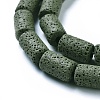 Natural Lava Rock Beads Strands G450-B09-3