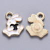 Alloy Enamel Charms ENAM-S121-117C-1